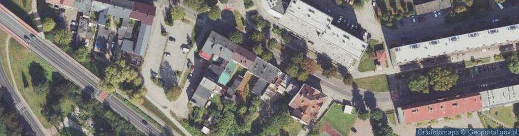 Zdjęcie satelitarne Magdalena Bock 1)Pośrednictwo Ubezpieczeniowe, 2)Przedsiębiorstwo Usługowo-Handlowe