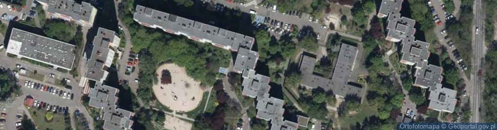 Zdjęcie satelitarne Magdalena Dobińska Meblux 7