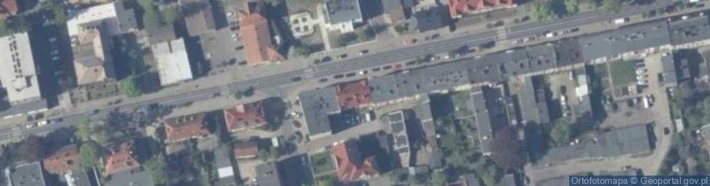 Zdjęcie satelitarne Magdalena Dranczarek Centrum Ubezpieczeniowo-Kredytowe Agma