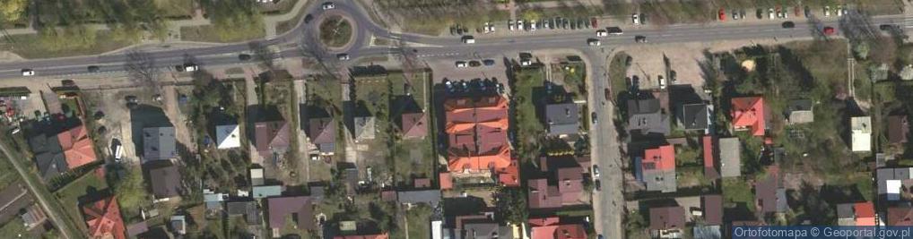 Zdjęcie satelitarne Magdalena Ewa Chomiela Pensjonat Alexandra