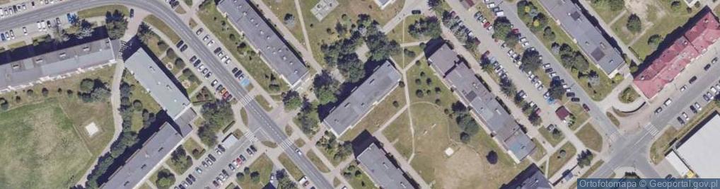 Zdjęcie satelitarne Magdalena Hanusz Usługi Psychologiczne