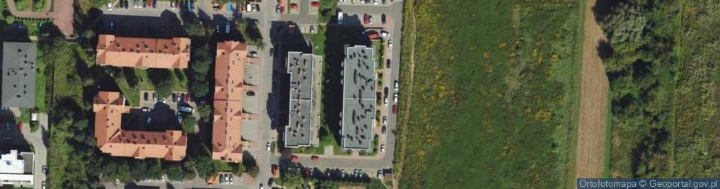 Zdjęcie satelitarne Magdalena Homa-Gołda Indywidualna Praktyka Lekarska