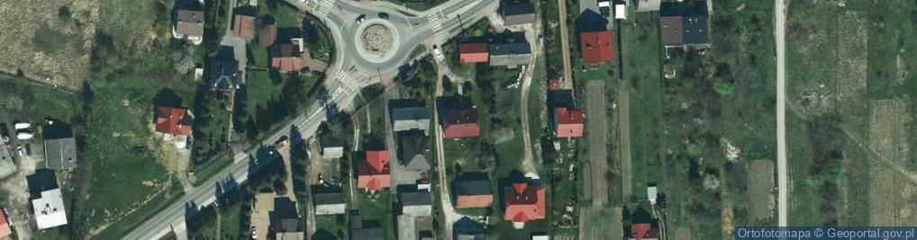 Zdjęcie satelitarne Magdalena Mucha Przedsiębiorstwo Produkcyjno-Handlowe Profit-Import