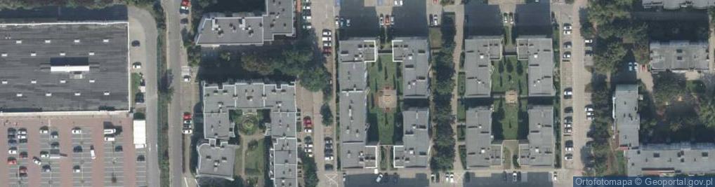 Zdjęcie satelitarne Magdalena Owczarek Gaura Indywidualna Praktyka Lekarska w Miejscu Wezwania