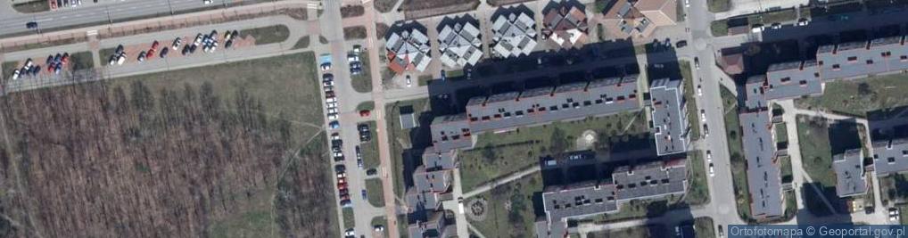 Zdjęcie satelitarne Magdalena Radecka Firma Handlowo-Usługowa