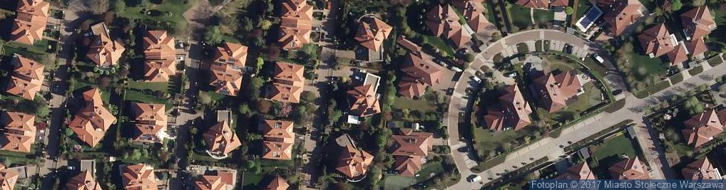 Zdjęcie satelitarne Magdalena Sikorska Przedsiębiorstwo Usługowo-Handlowe Projekt Magdalena Sikorska