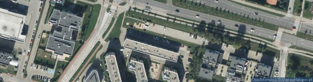 Zdjęcie satelitarne Magdalena Tyńska Specjalistyczny Gabinet Ortodontyczny Orto