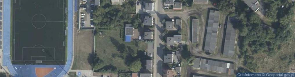 Zdjęcie satelitarne Magdalena Wiertelak Pracownia Dentystyczna