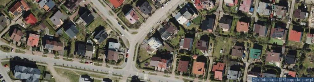 Zdjęcie satelitarne Magdalenka