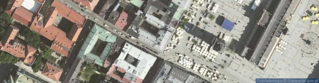 Zdjęcie satelitarne Main Square w Organizacji
