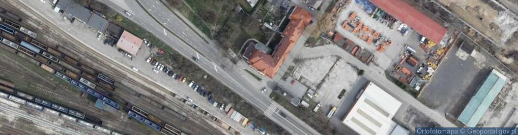 Zdjęcie satelitarne Maja Przedsiębiorstwo Wielobranżowe Zuber Grażyna