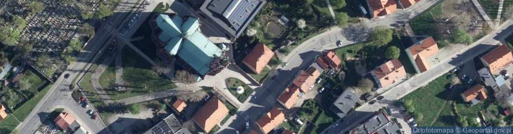 Zdjęcie satelitarne Majchrzak D."Pielgrzym", Bielawa