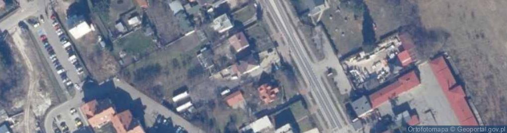 Zdjęcie satelitarne Majewska Alicja Usługi Autokarowe