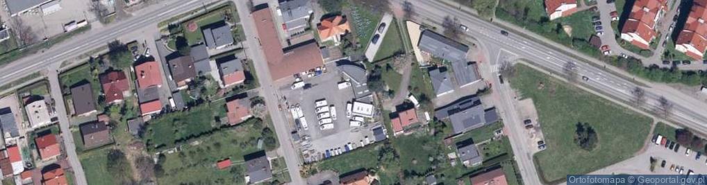 Zdjęcie satelitarne Majnusz Tomasz Transa-M Przedsiębiorstwo Transportowe
