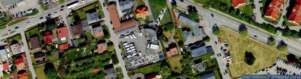 Zdjęcie satelitarne Majnusz Tomasz Transa-M Przedsiębiorstwo Transportowe