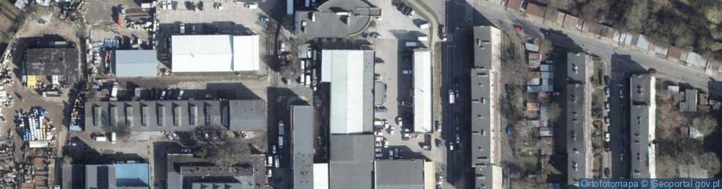 Zdjęcie satelitarne MAK Łazienki
