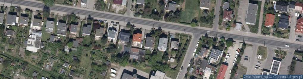 Zdjęcie satelitarne "Mak" Przedsiębiorstawo Produkcyjno-Handlowe Tracz Marek