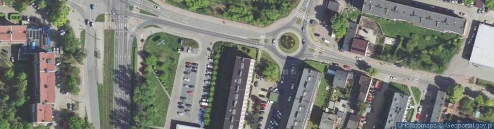 Zdjęcie satelitarne Mała Gastronomia Bugajczyk Elżbieta Zalewska Halina