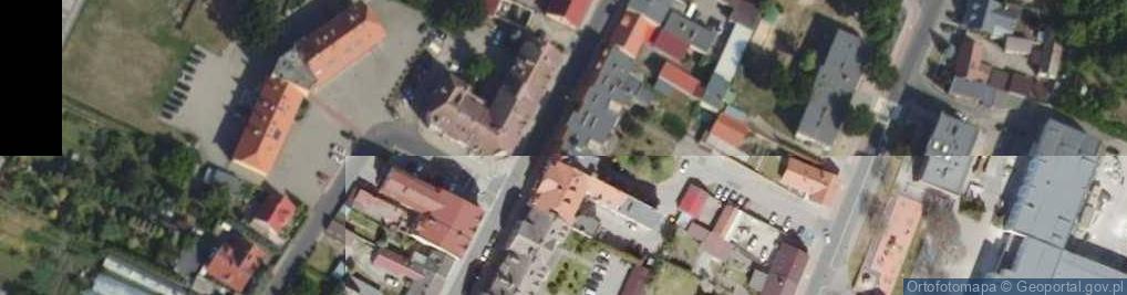 Zdjęcie satelitarne Mała Spółdzielnia Mieszkaniowa Lokatorsko Własnosciowa Nałęcz w Czarnkowie