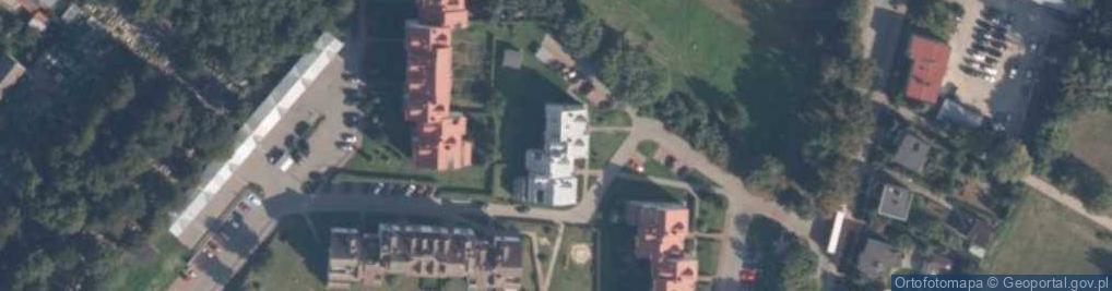 Zdjęcie satelitarne Mała Spółdzielnia Mieszkaniowa Parkowa w Sztumie