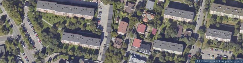 Zdjęcie satelitarne Malarstwo Tapeciarstwo Wacmal J Solak w Ludwa