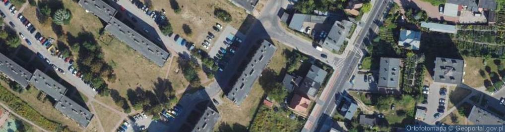 Zdjęcie satelitarne Malarstwo Tapeciarstwo