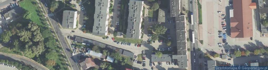 Zdjęcie satelitarne Malarstwo Tapeciarstwo