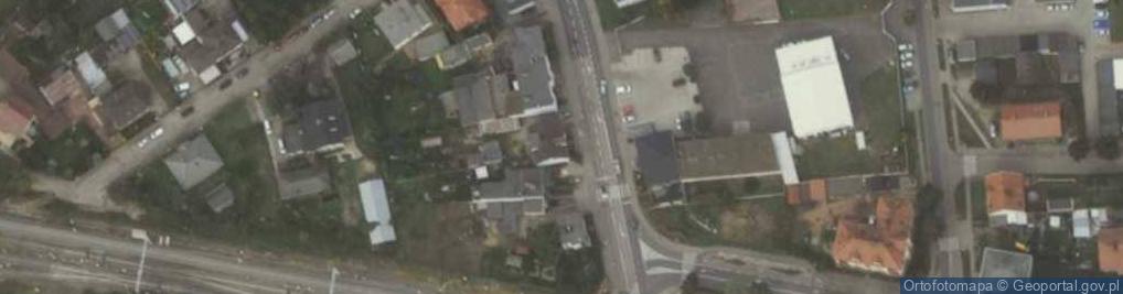 Zdjęcie satelitarne Małecka Lidia Domet Przedsiębiorstwo Handlowo Usługowe