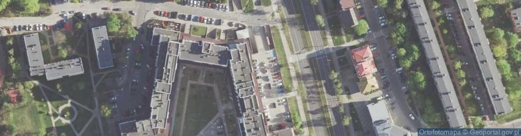 Zdjęcie satelitarne Małek Małgorzata Pracownia Zasłon