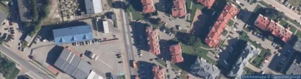 Zdjęcie satelitarne Malewska Katarzyna F.H.U.''Kompleks- Poż