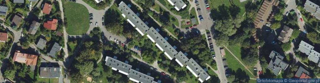 Zdjęcie satelitarne Małgorzata Bobak-Oleksyk Firma Handlowo-Usługowa