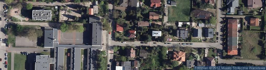 Zdjęcie satelitarne Małgorzata Casselius-Bełkowska Wawgeo Usługi Geodezyjne Wspólnik Spółki Cywilnej