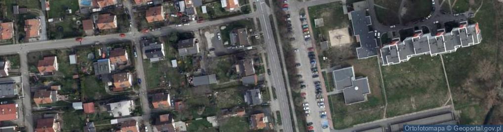 Zdjęcie satelitarne Małgorzata Cieśla Usługi Ślusarsko-Spawalnicze