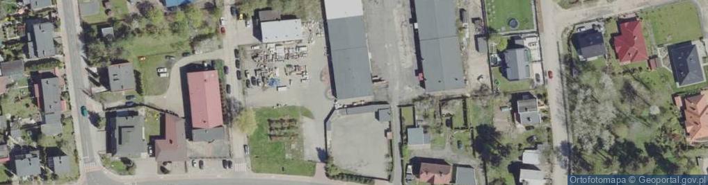 Zdjęcie satelitarne Małgorzata Dobrowolska Biuro Projektów i Zaopatrzenia Inwestycji A-z Klinkier-Sklep