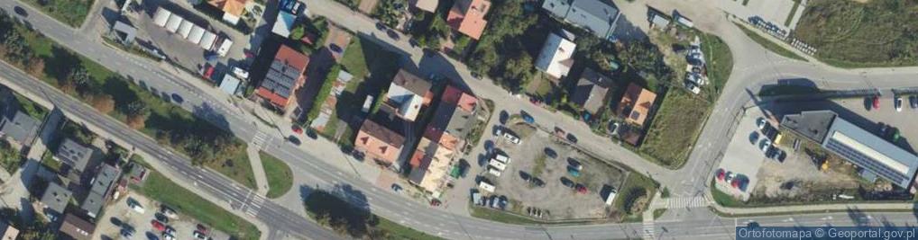 Zdjęcie satelitarne Małgorzata Gutowska A.M.Serwis
