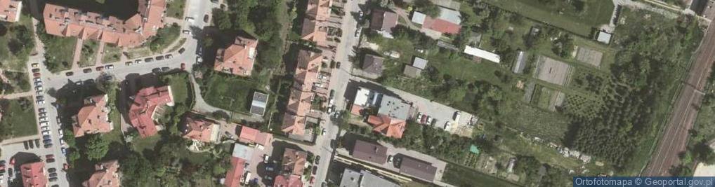 Zdjęcie satelitarne Małgorzata Jabłońska Forest