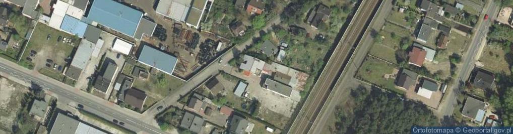 Zdjęcie satelitarne Małgorzata Jarońska Przedsiębiorstwo Handlowo-Usługowe