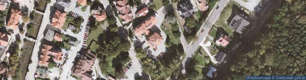 Zdjęcie satelitarne Małgorzata Kasprowicz Hotele i Pensjonaty Małgorzata Kasprowicz