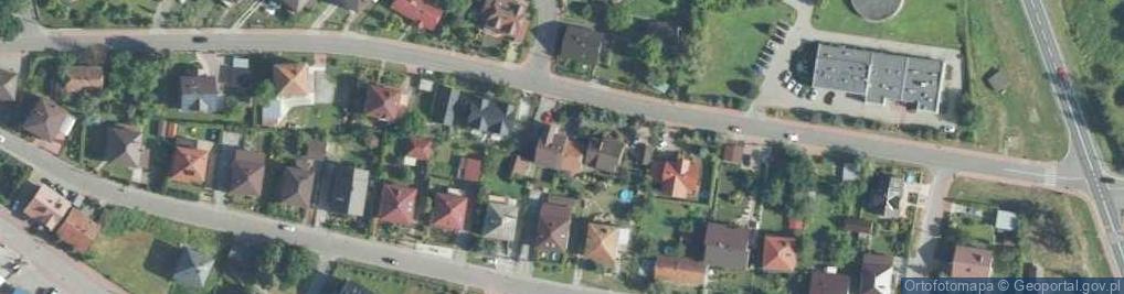 Zdjęcie satelitarne Małgorzata Korniak Firma Usługowo-Handlowa Malkor