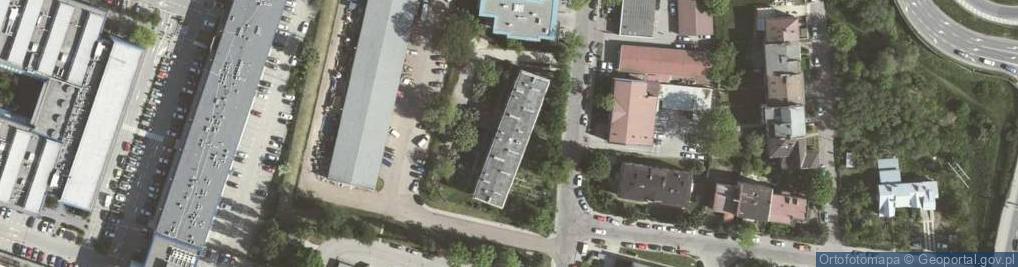Zdjęcie satelitarne Małgorzata Kurowska Firma Handlowa Czakram