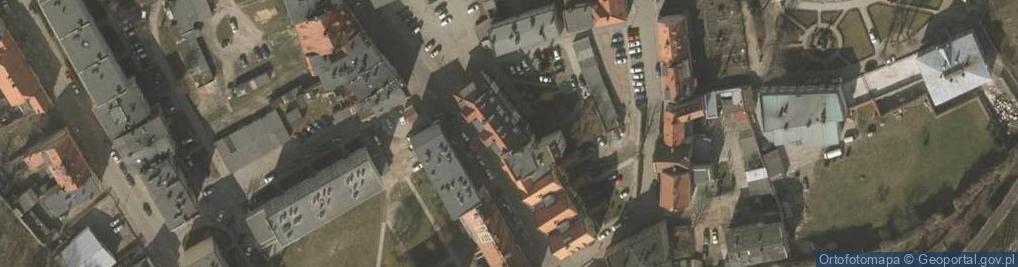 Zdjęcie satelitarne Małgorzata Lisiecka Pośrednictwo Ubezpieczeniowe.