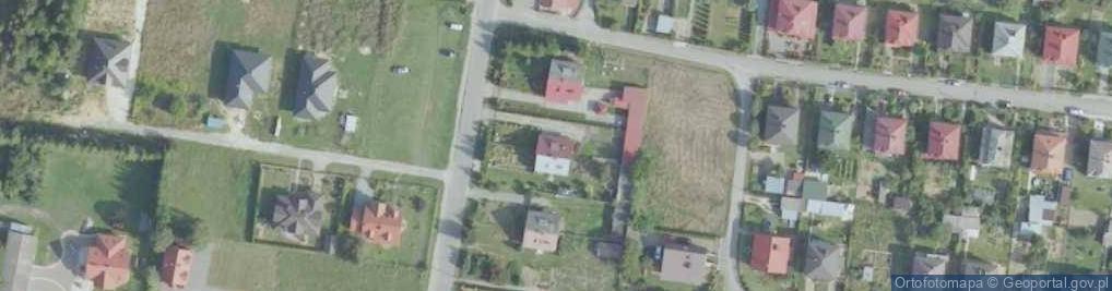 Zdjęcie satelitarne Małgorzata Milcarz Przedsiębiorstwo Wielobranżowe Alron