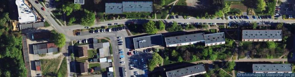 Zdjęcie satelitarne Małgorzata Pieniążek Firma Handlowo Usługowa Meg