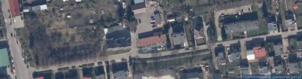 Zdjęcie satelitarne Małgorzata Piwowarczyk Przedsiębiorstwo Handlowo-Usługowe Wagos