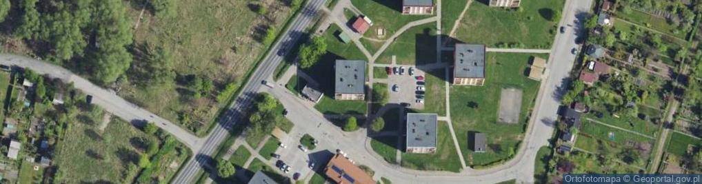 Zdjęcie satelitarne Małgorzata Rogoń Firma Handlowa Artom