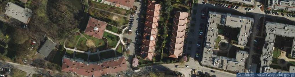 Zdjęcie satelitarne Małgorzata Sadowska Firma Projektowo-Budowlana Skala