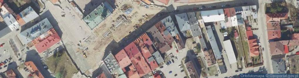 Zdjęcie satelitarne Małgorzata Siedlarz Parking