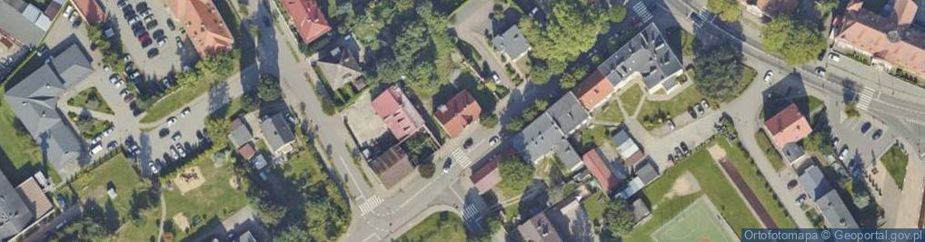 Zdjęcie satelitarne Małgorzata Siestrzykowska Przedsiębiorstwo Handlowe Tosia