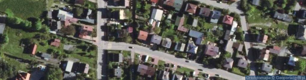 Zdjęcie satelitarne Małgorzata Szwejkowska Płomix Firma Produkcyjno-Handlowa