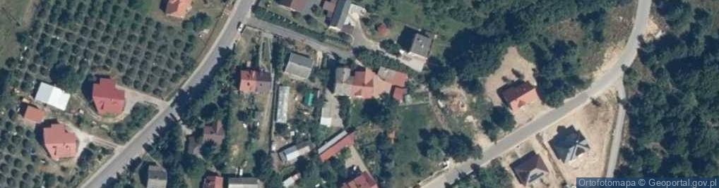 Zdjęcie satelitarne Małgorzata Tomaszewska Pracownia Projektowa Architektury Krajobrazu Nowy Ogród